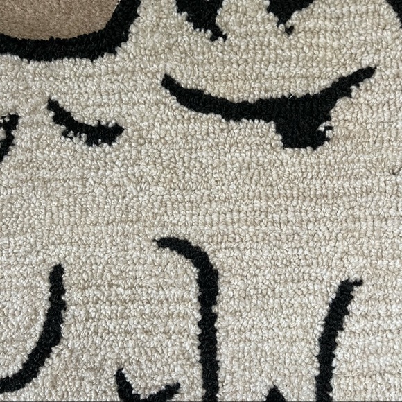 LOLOI Halloween advent rug ghost spooky season NWT - Picture 5 of 5